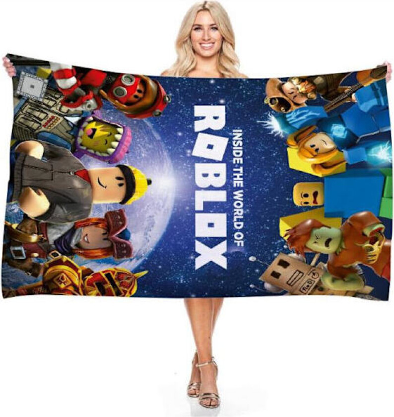 Roblox Mikrofiber Badehåndkle Bad Strand Ferie Camping For Voksne Barn DD