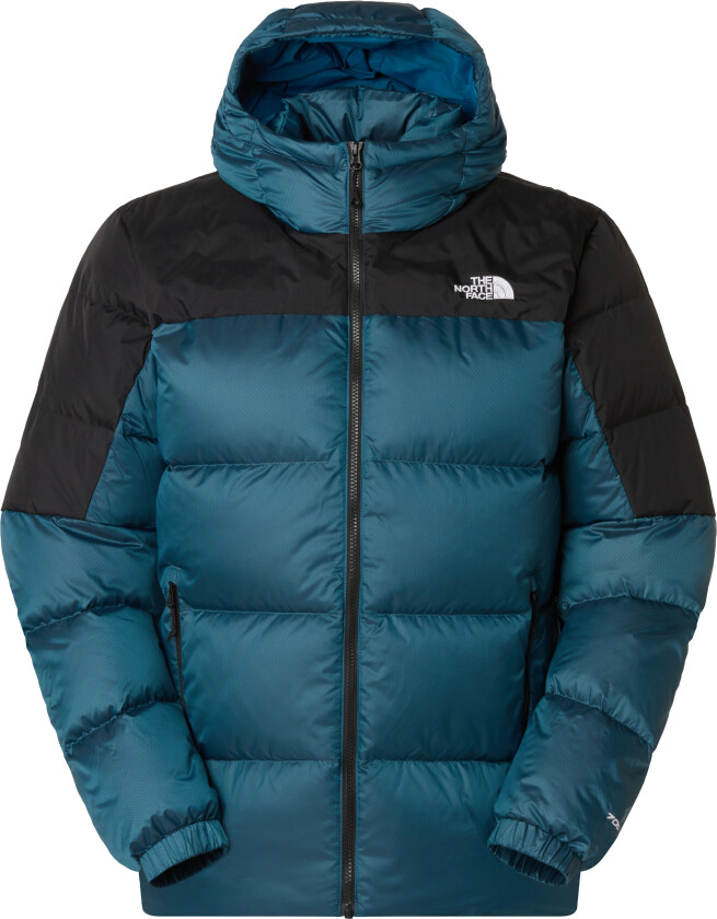 Men's Diablo Down 2.0 Hooded Jacket Dusk Blue Black Heather/TNF Black