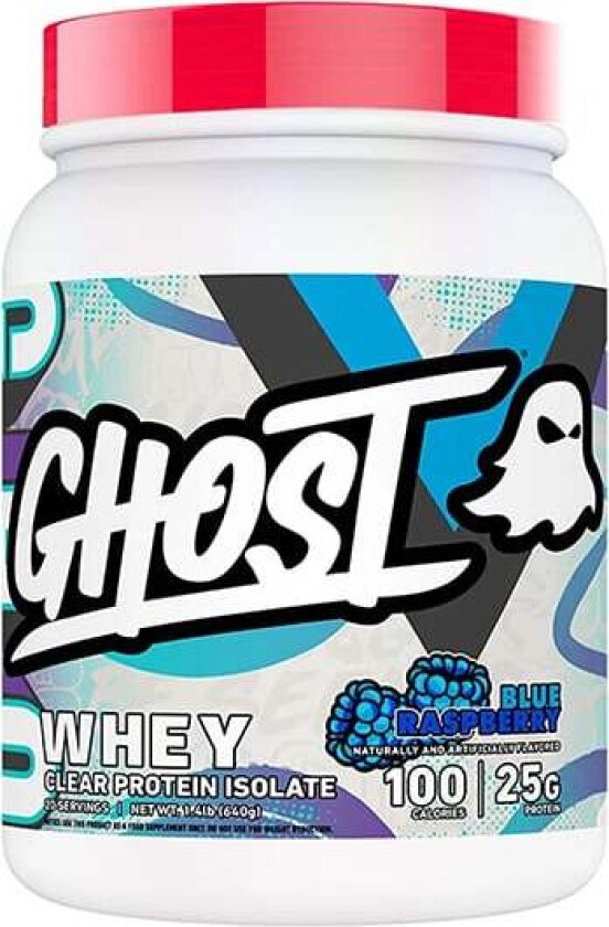 Clear Whey Isolate 640 g Blue Raspberry