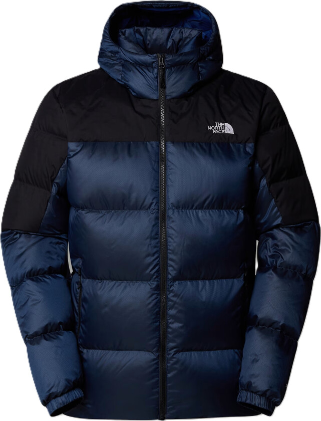 Men's Diablo Down 2.0 Hooded Jacket Estate Blue Black Heather/TNF Black/Recycled Down