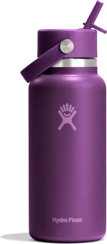 946ml Wide Flex Straw Cap Beachplum Purple
