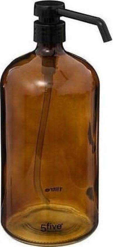 Bilde av 5five såpedispenser Såpedispenser, badevæske, glass, 1 l