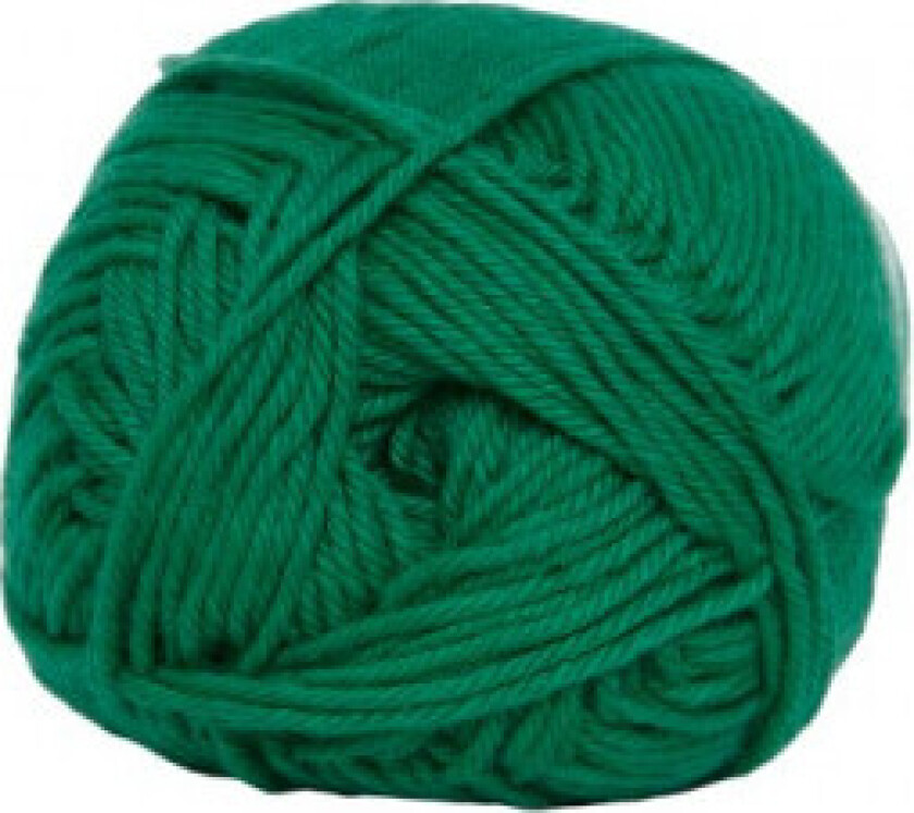 Cotton nr. 8 Garn 749 Gressgrønn