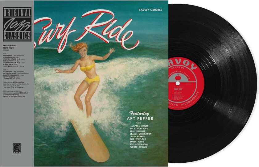 Art Pepper Surf Ride LP/Vinyl