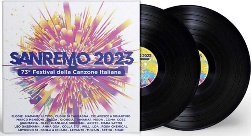 Diverse Artister Sanremo 2023 LP/Vinyl
