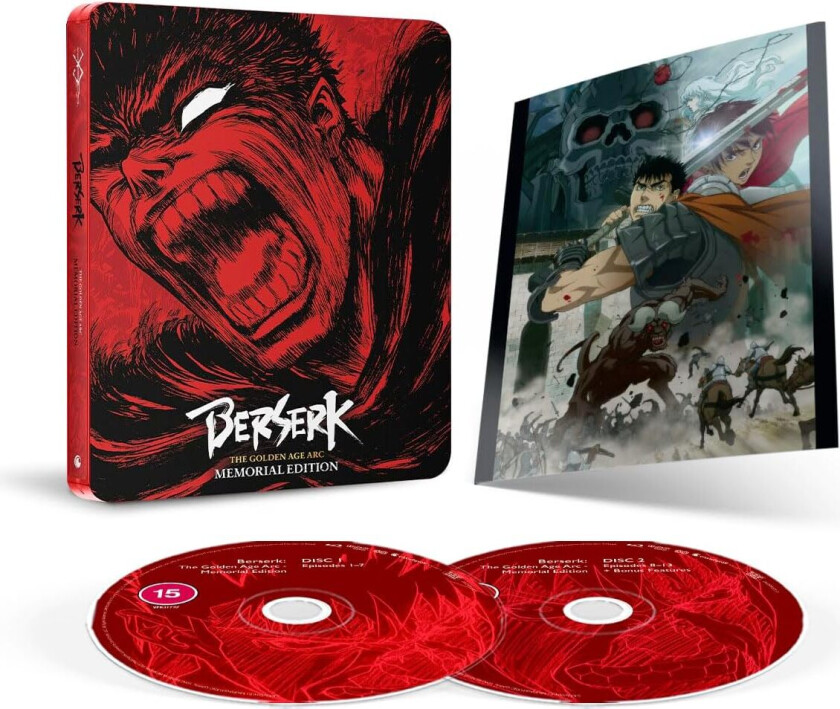 Berserk: The Golden Age Arc Memorial Edition Bluray