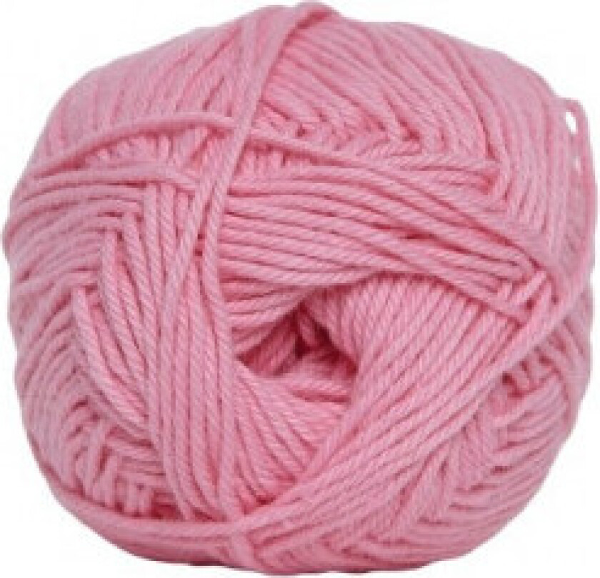 Cotton nr. 8 Garn 410 Babylyserosa