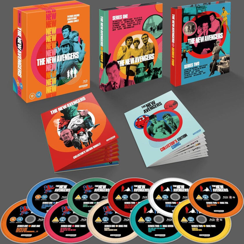 The New Avengers Den Komplette Serien Bluray