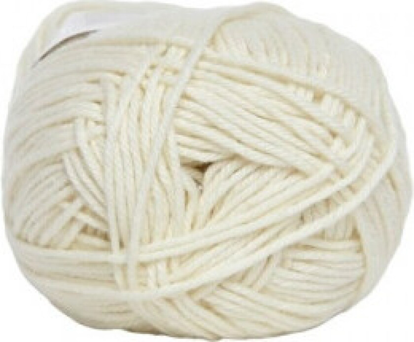 Cotton nr. 8 Garn 201 Krem