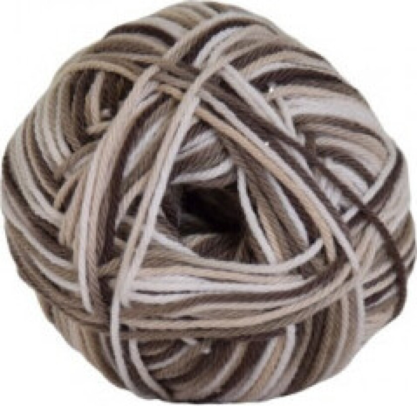 Cotton nr. 8 Garn 602 Brune farger