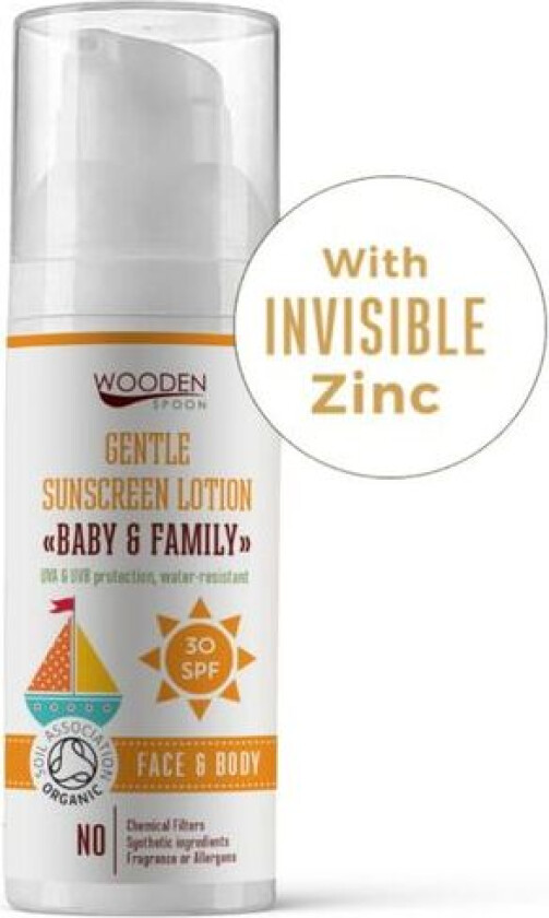 Solkrem til Baby og Barn SPF30 50ml