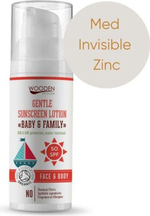 Solkrem til Baby og Barn SPF50 50ml
