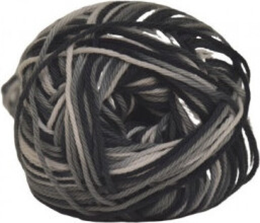 Cotton nr. 8 Garn 601 Grønn/Sort