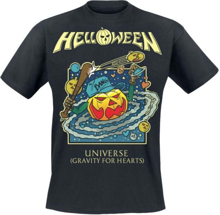 T-skjorte - Universe - S til 4XL - Herrer - svart