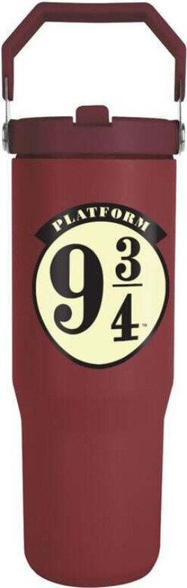 Drikkeflaske - Platform 9 3/4 Flaske - Unisex - rød-svart-hvit