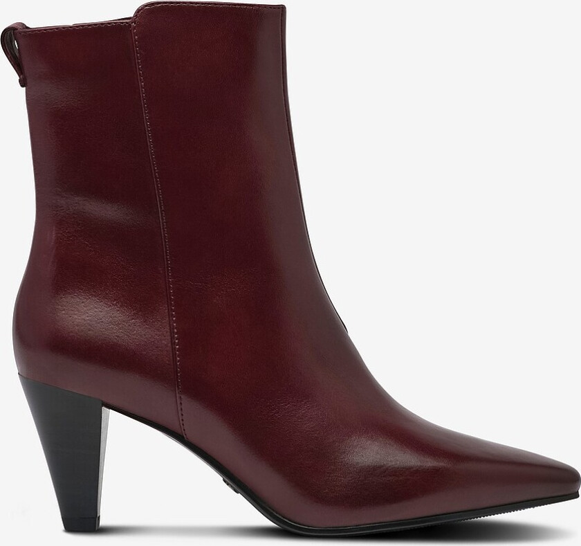 Boots Heeled Bootie - Rød