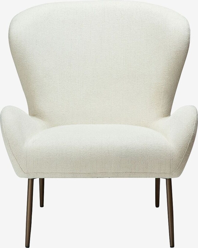 Glam lenestol, Lav rygg, Hvit