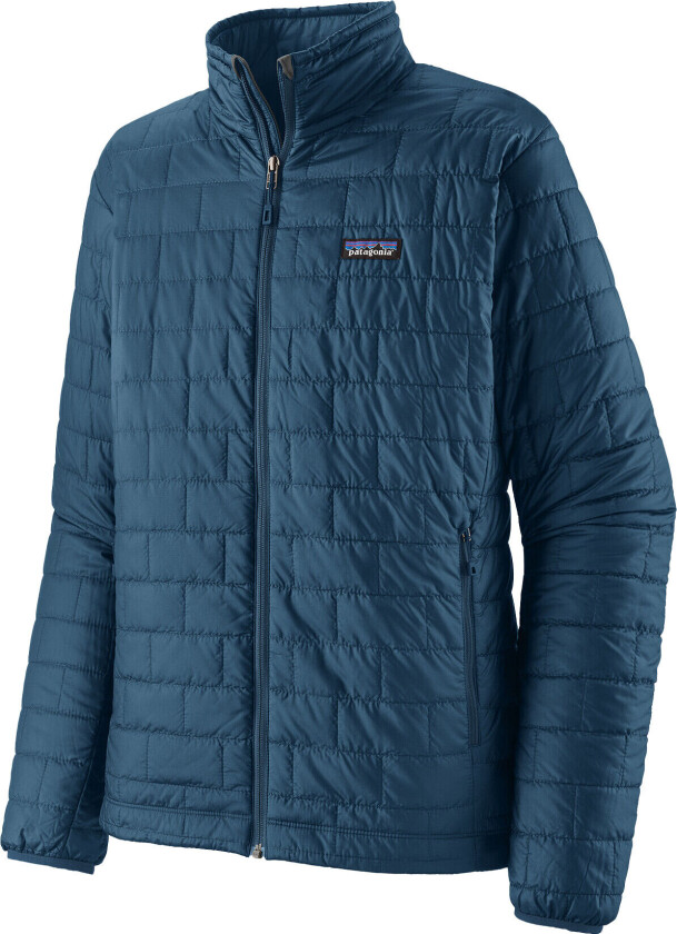 Nano Puff Jacket Herre Lagom Blue M