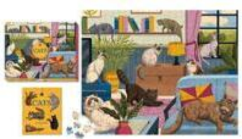 For the Love of Cats 500-Piece Puzzle