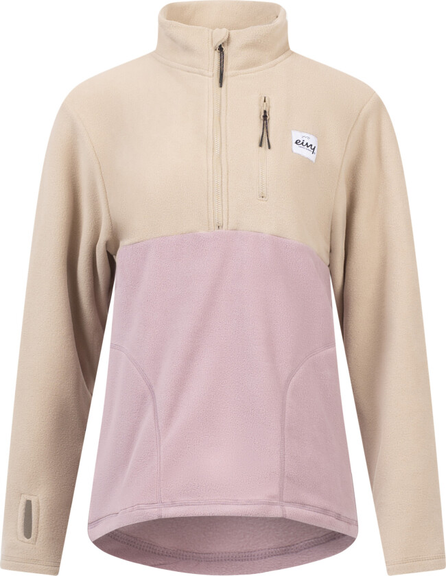 Women's Techlight Halfzip Fleece Sand / Faded Woodrose