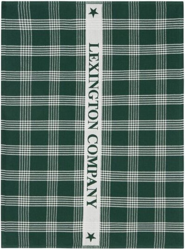 Original kjøkkenhåndkle bomullsfrotté 50x70 cm grønn/hvit