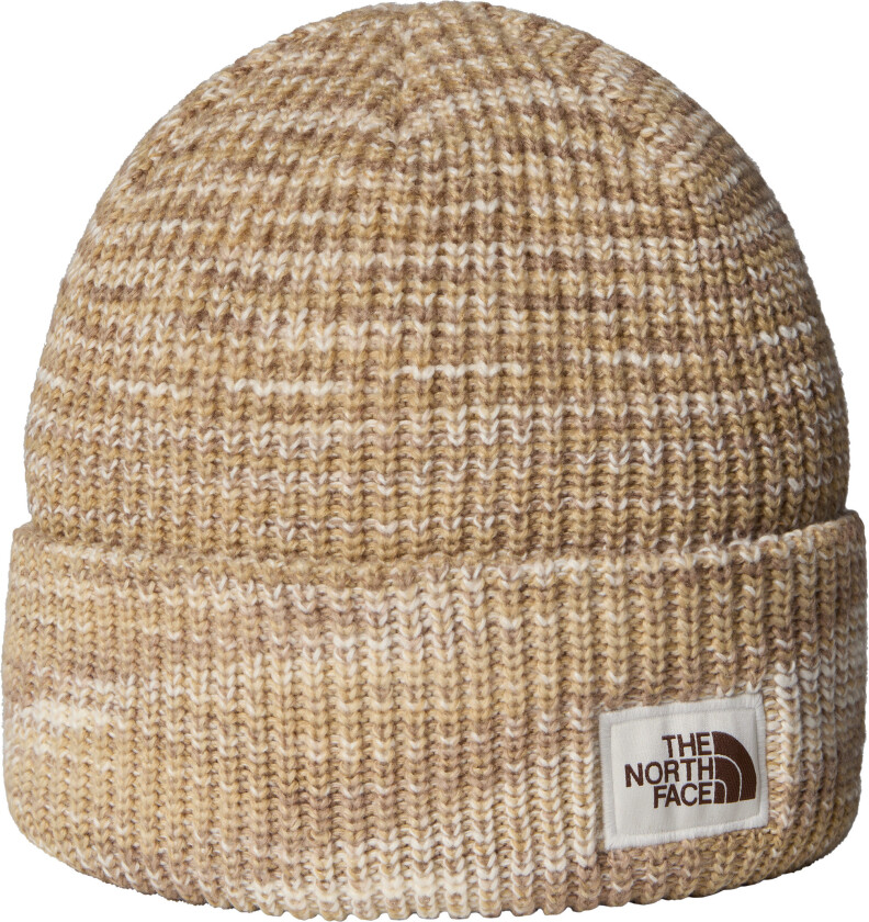 Salty Bae Lined Beanie White Dune