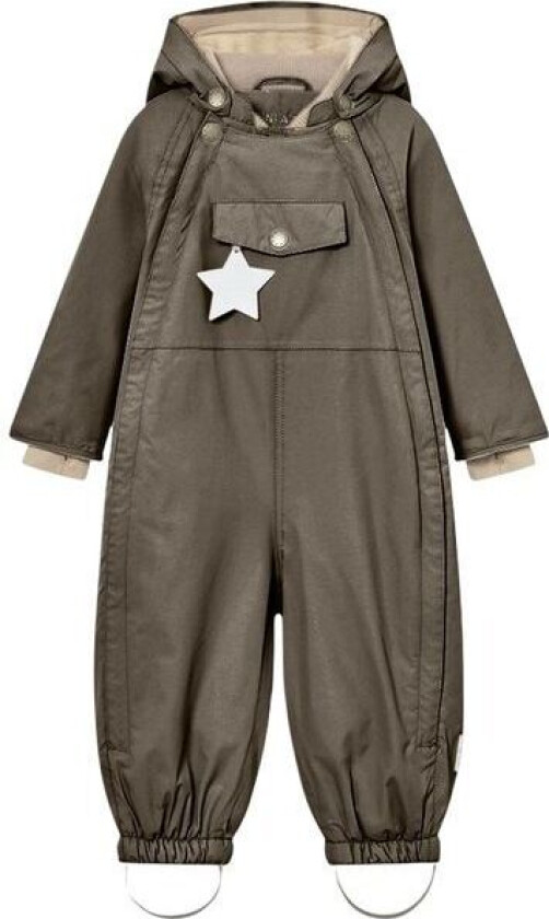 Mini A Ture Wisti vinterdress til baby, Tarmac Green