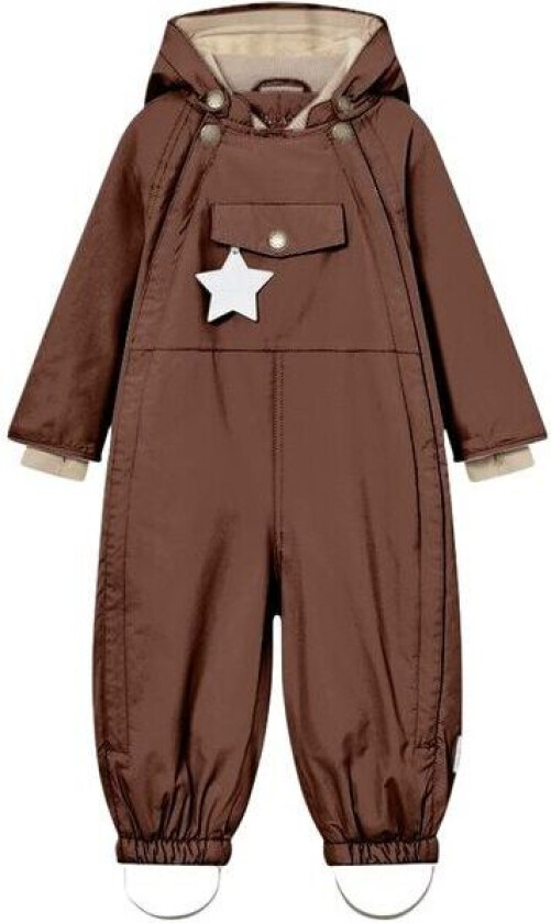 Mini A Ture Wisti vinterdress til baby, Chestnut Brown