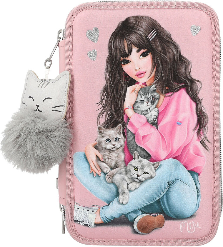 TOPModel Triple Pencil Case Kitten ( 0411754 )
