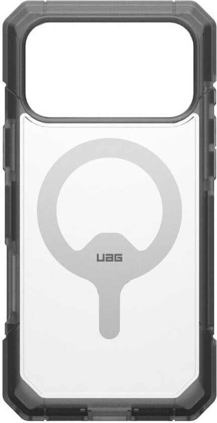 Trooper Magsafe-deksel (iPhone 17 Pro Max) - Grå /transparent