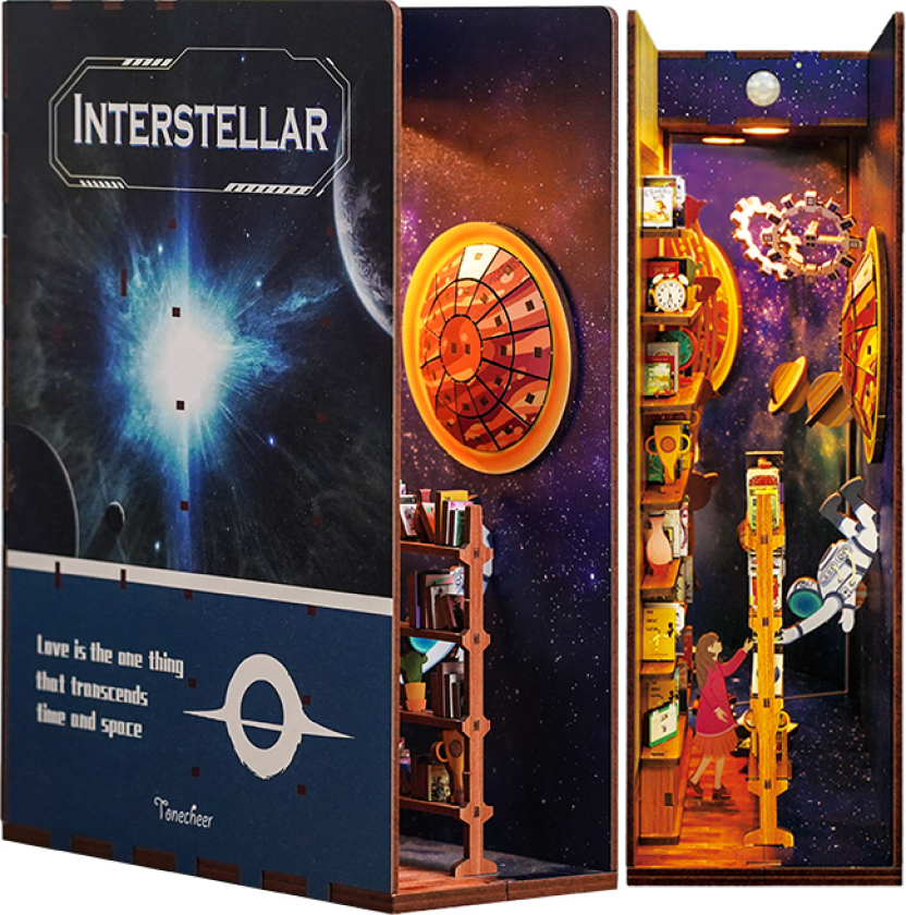 Bilde av Puslespill 3D 247 Book Nook Interstellar