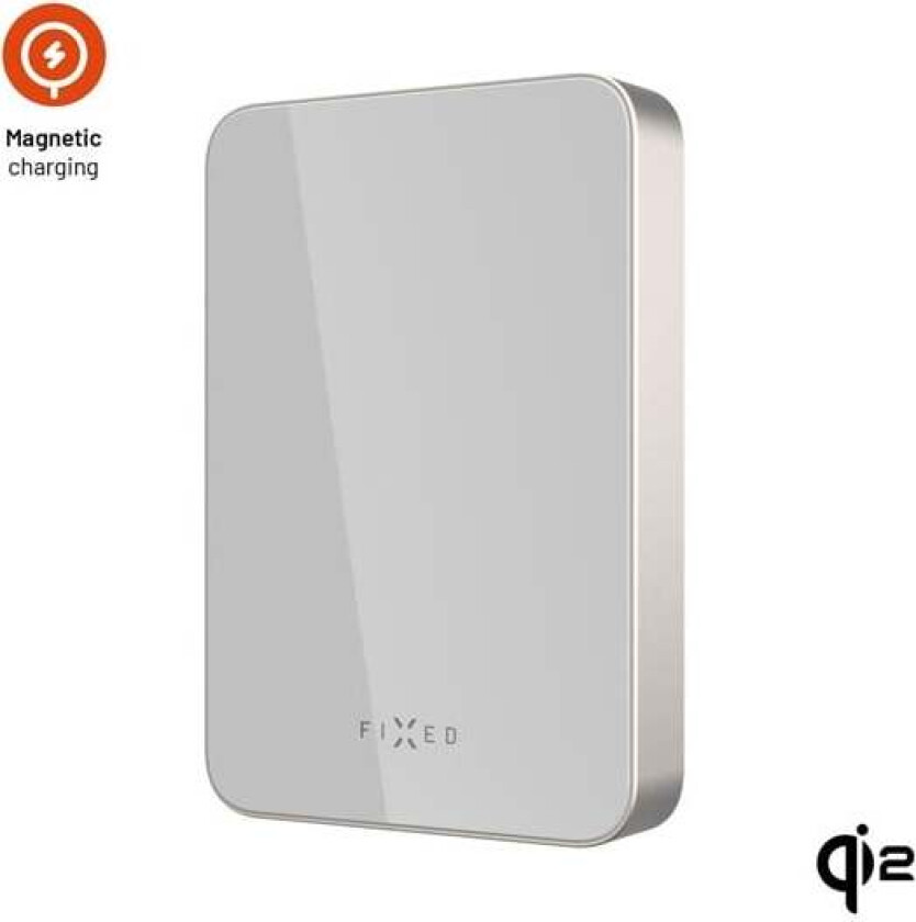 MagZen 10 Crystal Qi2 Standard 10.000 mAh Titan Nødlader - Grey - 10000 mAh