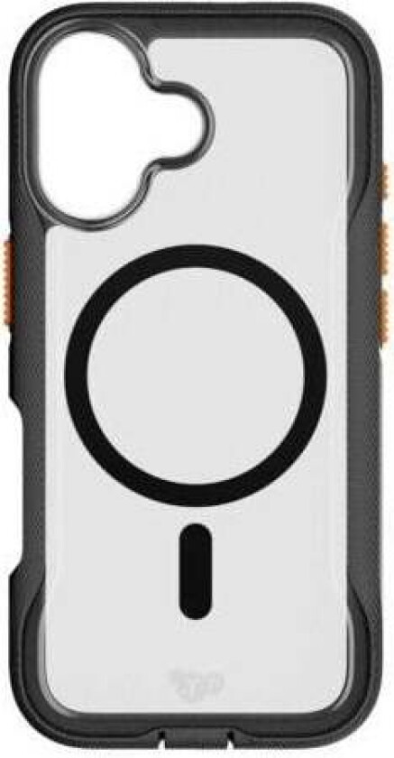 Evo Pro MagSafe w. Lanyard Apple iPhone 17 Clear/Black