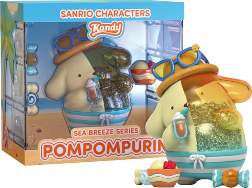 Sanrio Kandy Sea Breeze actionfigur (Pompompurin)