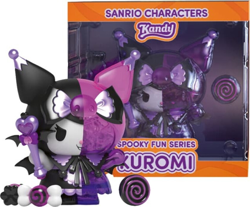 Sanrio Kandy Spooky Fun actionfigur (Kuromi)
