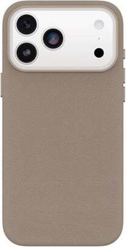 Symmetry Cactus Leather Camera Control Apple iPhone 17 Pro Max Cottonwood Glen - light grey