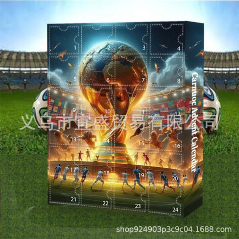 {HH} 2025 Fotballcup Adventskalender. Fotballcup Adventskalender Juleoverraskelsespakke. {AZC}