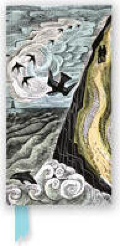 Angela Harding: Cornish Path (Foiled Slimline Journal)