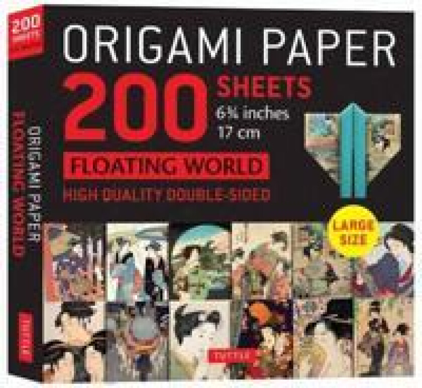 Origami Paper 200 sheets Floating World 6 3/4' (17 cm)