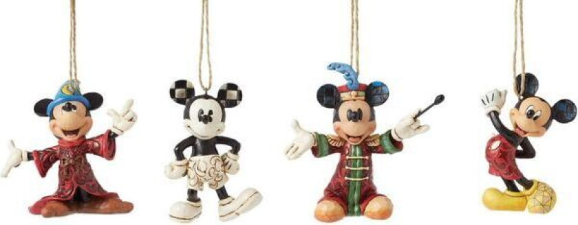 Mikke Mus Juletrepynt 4pk