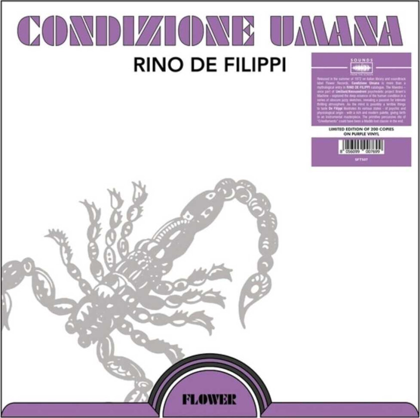 Rino de Filippi Condizione Umana LP/Vinyl