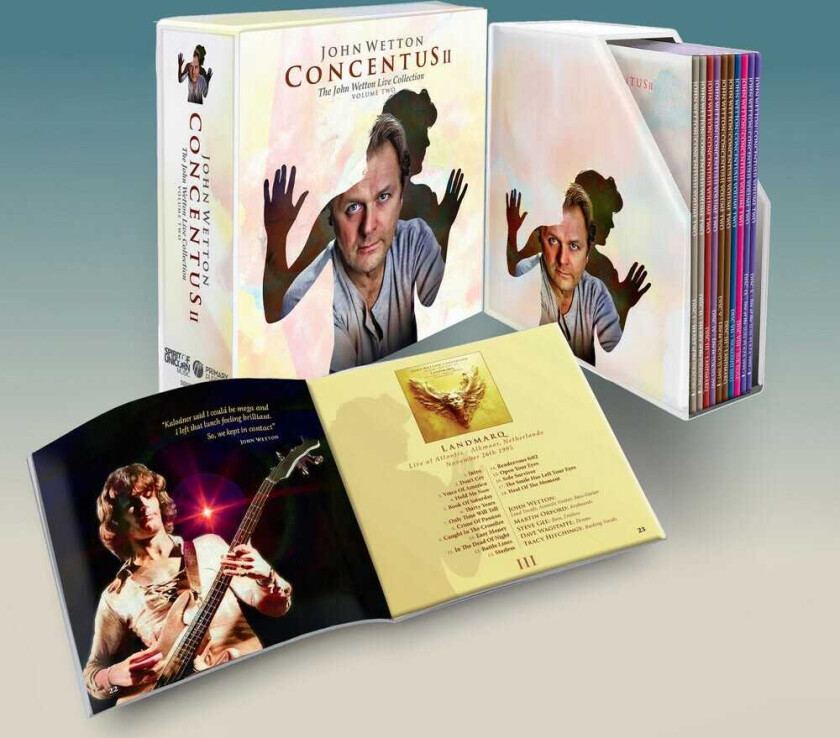 John Wetton Concentus: The John Wetton Live Collection Vol 2 CD