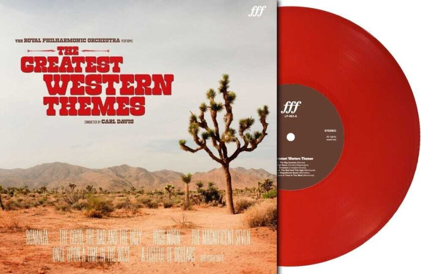 Royal Philharmonic Orchestra Greatest Western Themes (red Vinyl) LP/Vinyl