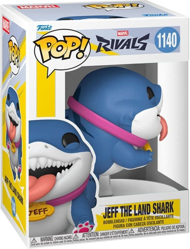 POP figure Marvel Rivals Jeff the Land Shark