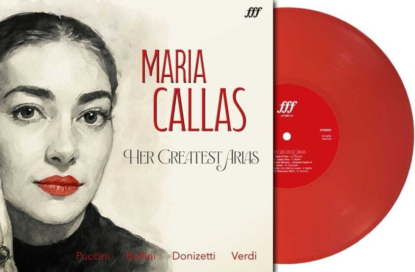 Maria Callas Maria Callas: The Greatest Hits Red Vinyl LP/Vinyl