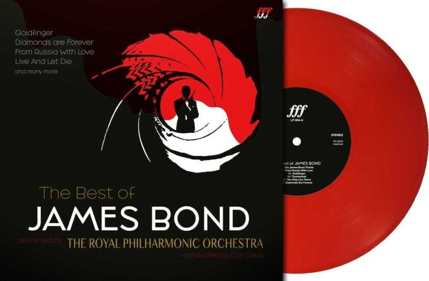 Royal Philharmonic Orchestra Best Of James Bond (red Vinyl) LP/Vinyl