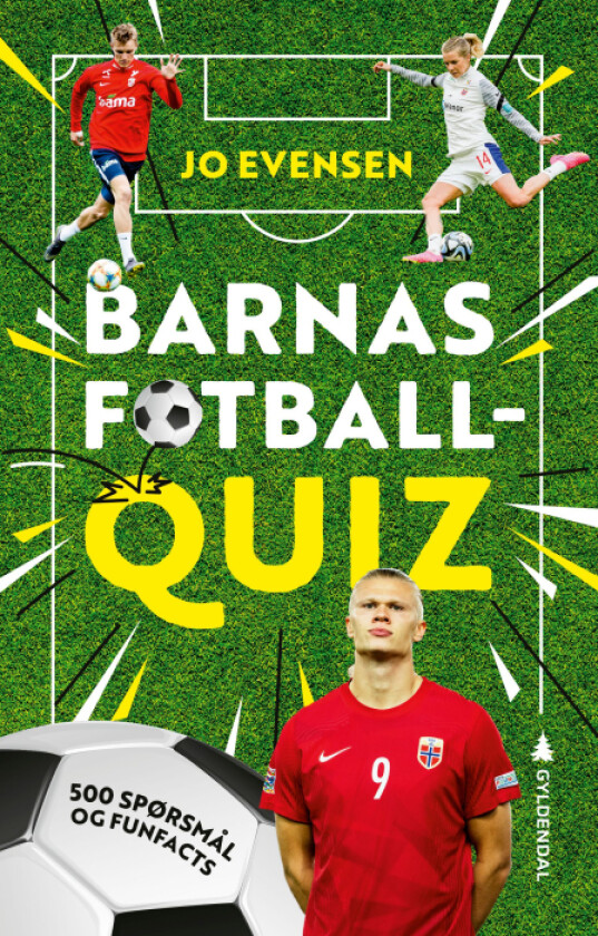 Bilde av Barnas fotballquiz av Jo Evensen