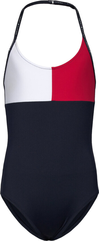 Piece Badedrakt Badetøy Blue Tommy Hilfiger