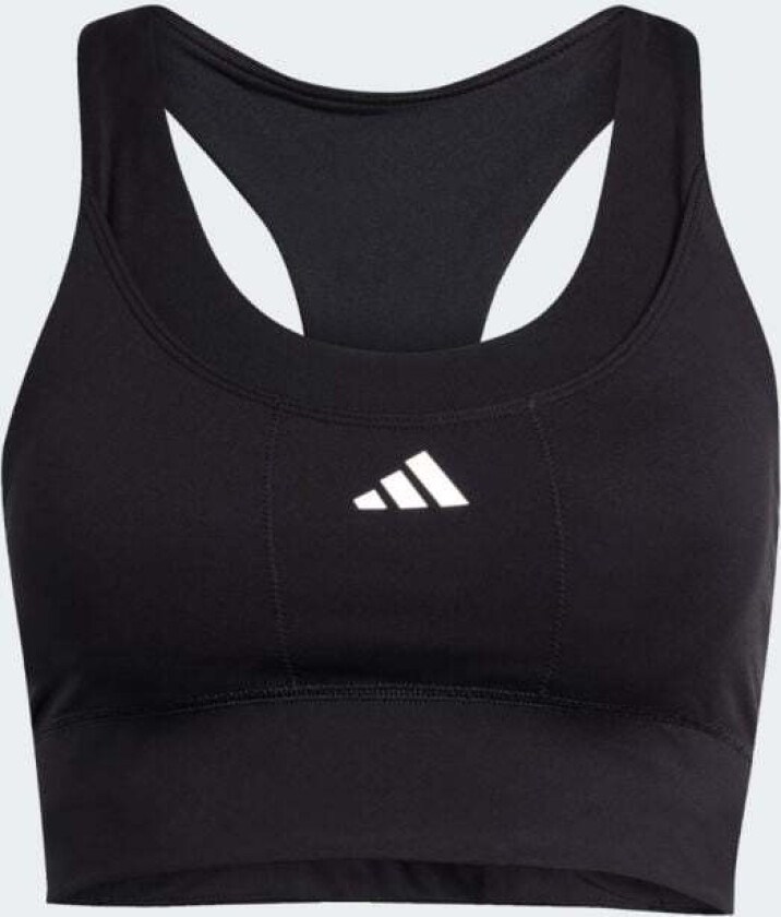 Run Pocket Medium-Support Bra Black L C/D