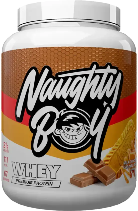 Naughty Boy Advanced Whey Protein - 2010g - Milk Chocolate Caramel Biscuit